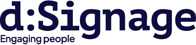 Hjemmesiden for d:Signage hjelpesenter Kundesenter